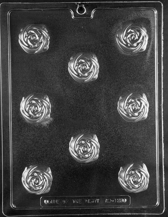 Home Chocolate Factory Roses Chocolate Mould